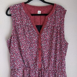 GAP Floral Midi Dress